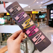 Load image into Gallery viewer, 10/15 Pcs/Set Girls Cute Cartoon Animals Fruit 5 cm Hairpins Children Lovely Hair Clips Barrettes Headband Kids Hair Accessories