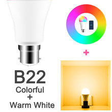 Load image into Gallery viewer, 15W WiFi Smart Light Bulb Works with Alexa/Google Home 85-265V RGB+White Dimmable Timer Function Magic Bulb