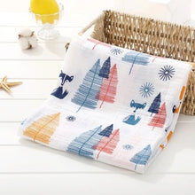 Load image into Gallery viewer, 1Pc 100% Cotton Baby muslin blankets, Soft Newborn Blankets for Bath
