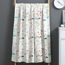 Load image into Gallery viewer, 1Pc 100% Cotton Baby muslin blankets, Soft Newborn Blankets for Bath