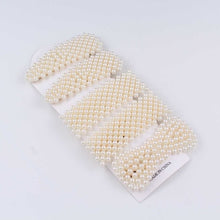 Load image into Gallery viewer, 5Pcs/Set Fashion Pearl Hair Clip Snap Button Hair Pins for Women Sweet Pearl Hairpin Hair Clips Jewelry Lady Barrette Stick