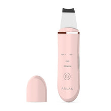 Load image into Gallery viewer, ANLAN Ultrasonic Skin Scrubber Deep Face Cleaning Machine Peeling Shovel Facial Pore Cleaner Face Skin Scrubber Lift Machine