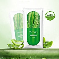 Load image into Gallery viewer, BIOAQUA Jelly Face mask with Aloe vera /Blueberry/ Three types optional Moisturizing sleep jelly Facial Mask 1pcs