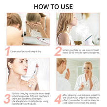 Load image into Gallery viewer, Blackhead Remover Vacuum Pore, Acne, and Pimple Remover. Nose and Face Deep Cleansing Machine. total facial cleanser