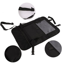 Load image into Gallery viewer, Car Backseat Organizer with Touch Screen Tablet Holder + 9 Storage Pockets Kick Mats Car Seat Back Protectors Great Travel 2 PCS