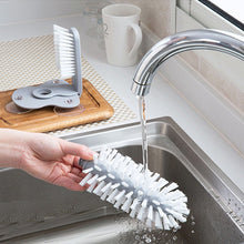 Load image into Gallery viewer, Cup Scrubber Glass Cleaner Bottles Brush Sink Kitchen Accessories 2 in 1 Drink Mug Wine Suction Cup Cleaning Brush Gadgets