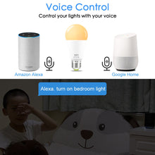 Load image into Gallery viewer, 15W B22 E27 WiFi Smart Light Bulb with dimmable effects, works with Alexa Google Assistant Control Wake up Smart Lamp Night Light
