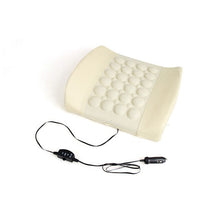 Load image into Gallery viewer, Electric massage Lumbar Cushion For Cars and Offices Seat. Supports Rest and acts as a Back Pillow for your Chairs. Waist Sofa vibration (lumbar pad)