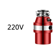 Load image into Gallery viewer, JIQI Food Waste Disposer 370W Food Residue Garbage Processor Sewer Rubbish Disposal Crusher Grinder Kitchen Sink Appliance