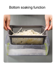 Load image into Gallery viewer, Mandoline Vegetable Fruit Slicer Grater Cutter Peeler Multifunctional Potato Peeler Carrot Grater Drain Basket Kitchen Tool