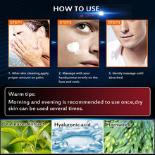 Load image into Gallery viewer, Men Anti Aging Face Cream. Deep Moisturizing Oil-control Skin Care. Brightens and Tones Up. with Anti Wrinkle agents for Men's Cream