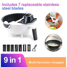 Load image into Gallery viewer, Multifunctional Vegetable Slicer Household Shredder Chip Grater Chopper Kitchen Tools Gadgets Vegetable Cutter Draining Basket
