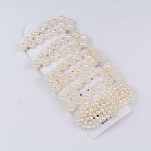 Load image into Gallery viewer, New luxurious 2-5pcs Fashion Snap Button Pearl Hair Clip Women Sweet geometry Simulated pearl Épingle à cheveux Party Jeweley Gift
