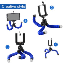 Load image into Gallery viewer, Flexible Octopus Phone Holder. Tripod Bracket Selfie Expanding Stand Mount Monopod Styling Accessories For Mobile Phone Camera