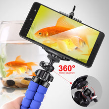 Load image into Gallery viewer, Flexible Octopus Phone Holder. Tripod Bracket Selfie Expanding Stand Mount Monopod Styling Accessories For Mobile Phone Camera