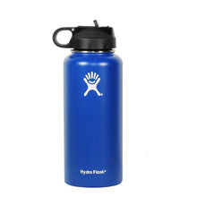 Load image into Gallery viewer, Quality Sports Hydro Flask bottle. 18oz 32oz Tumbler Flask, Vacuum Insulated Flask Stainless Steel Water Bottle Wide Mouth Outdoor