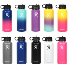 Load image into Gallery viewer, Quality Sports Hydro Flask bottle. 18oz 32oz Tumbler Flask, Vacuum Insulated Flask Stainless Steel Water Bottle Wide Mouth Outdoor