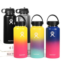Load image into Gallery viewer, Quality Sports Hydro Flask bottle. 18oz 32oz Tumbler Flask, Vacuum Insulated Flask Stainless Steel Water Bottle Wide Mouth Outdoor