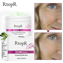 Load image into Gallery viewer, Natural Olive Peptide Firming and Anti-Wrinkle Cream. face moisturize andr anti aging serum. facial wrinkle remover