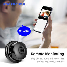 Load image into Gallery viewer, Wireless 1080P HD IP Camera with Two Way Audio and Night Vision. Video Monitor 360 Degree Panoramic Home Security WIFI Camera