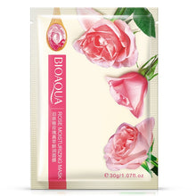 Load image into Gallery viewer, Six Fruit and Plant Facial Mask with Moisturizing Oil-control . Blueberry Cucumber Pomegranate Fruit Aloe Sheet Mask Face Mask