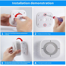 Load image into Gallery viewer, Wireless Smoke Sensor Detector 433mhz Fire Alarm System Security that works with Sonoff Bridge Wifi Google/Smart Home Alexa