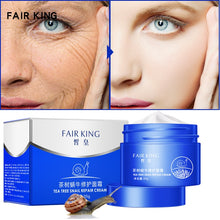 Load image into Gallery viewer, Tea Tree Snail Face Cream Hyaluronic Acid Moisturizer Whitening Anti Wrinkle Anti Aging Serum Collagen Nourishing Skin Care 35g