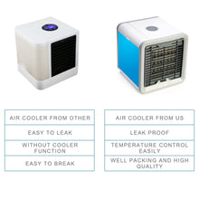 Load image into Gallery viewer, USB Mini Portable Air Conditioner Humidifier and Purifie.r Light and beautiful