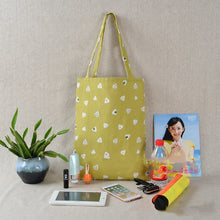 Load image into Gallery viewer, extra durable Women Reusable Shopping/fashionable Bag Eco-friendly Handbag, (TOTE BAGS) Beach Bag Big Capacity Casual Linen Cotton Canvas Shoulder Bag Flower Print Tote Bags