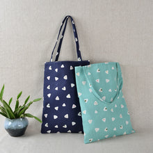 Load image into Gallery viewer, extra durable Women Reusable Shopping/fashionable Bag Eco-friendly Handbag, (TOTE BAGS) Beach Bag Big Capacity Casual Linen Cotton Canvas Shoulder Bag Flower Print Tote Bags