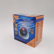 Load image into Gallery viewer, 360 degrees Smart Indoor/Outdoor Surveillance Camera Home Dome Fake CCTV Security Camera with Flashing Red LED Lights