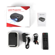 Load image into Gallery viewer, portable LCD home and outdoor LED projector for smartphone