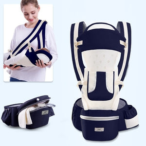 0-48M Ergonomic Baby infant Carrier, attached with Infant Baby Hipseat  Front Facing carrier. perfect for travelling