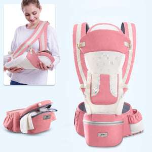 0-48M Ergonomic Baby infant Carrier, attached with Infant Baby Hipseat  Front Facing carrier. perfect for travelling