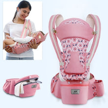 Load image into Gallery viewer, 0-48M Ergonomic Baby infant Carrier, attached with Infant Baby Hipseat  Front Facing carrier. perfect for travelling
