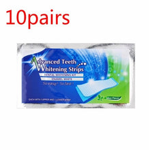 Load image into Gallery viewer, 10 / 5 pairs of 3D Gel Teeth Whitening Strips.  Oral Hygiene and teeth care kit
