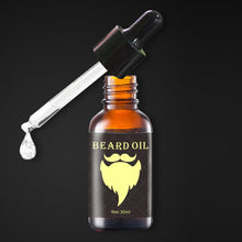 Load image into Gallery viewer, 100% Natural 30ML  Facial Hair accelerator,  Grow Beard Essential  Hair and Beard Growth Oil Men Beard Grooming Products
