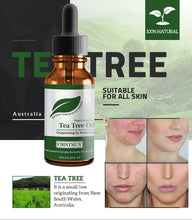 Load image into Gallery viewer, 100% Natural Tea Tree Essential Oil Anti-wrinkle Extract Acne Removal Scars Marks Treatment Essential Oil for Any Skin CareTSLM1
