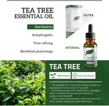 Load image into Gallery viewer, 100% Natural Tea Tree Essential Oil Anti-wrinkle Extract Acne Removal Scars Marks Treatment Essential Oil for Any Skin CareTSLM1
