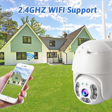 Load image into Gallery viewer, 1080P PTZ IP Camera Wifi Outdoor Speed Dome , Wireless Wifi Security Camera with Pan Tilt mode 8X Digital Zoom 4MP Network CCTV Surveillance
