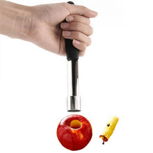 Load image into Gallery viewer, 180mm(7'') Pear Bell Twist Fruit Core Seed Remover pepper Remove Pit Kitchen Tool Gadget Stoner Easy Apple Corer Pitter
