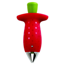 Load image into Gallery viewer, 1PC Strawberry Huller Creative Fruit Leaf Remover Gadget Tomato Stalks Corers Strawberry Knife Stem Remover Kitchen Tools
