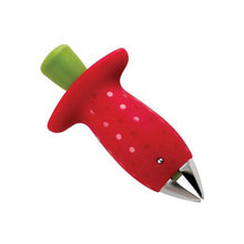 Load image into Gallery viewer, 1PC Strawberry Huller Creative Fruit Leaf Remover Gadget Tomato Stalks Corers Strawberry Knife Stem Remover Kitchen Tools
