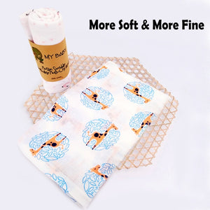 1Pc Muslin 100% Cotton Baby Swaddles Soft Newborn Blankets Bath Gauze Infant Wrap Sleepsack Stroller Cover Play Mat Baby Bath