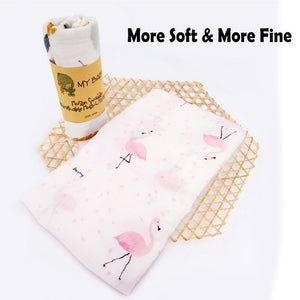 1Pc Muslin 100% Cotton Baby Swaddles Soft Newborn Blankets Bath Gauze Infant Wrap Sleepsack Stroller Cover Play Mat Baby Bath