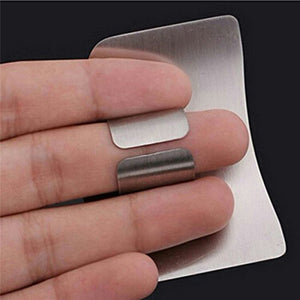 1Pc Stainless Steel Finger Hand Protector Guard Knife Cut Finger Protection Vegetable Cutting Hand Guard Kitchen Tool Gadgets