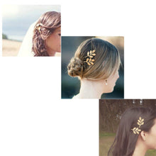 Load image into Gallery viewer, 1Pcs Simple Elegant Style Baitie Pearl Lady&#39;s Golden Hair Clip Hairband Pin Barrette Bride Hairpin Headdress Accessories Styling
