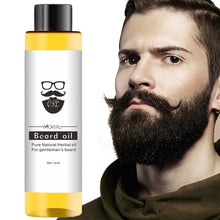 Load image into Gallery viewer, 1pc 30ml 100% Organic Beard Oi.l Hair Loss Products.   Beard care and Growth Oil
