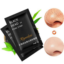 Load image into Gallery viewer, 2020  Celebrity Recommend Bamboo Charcoal Blackhead Removal Face Masks.  Deep Cleansing Purifying Peel Acne
