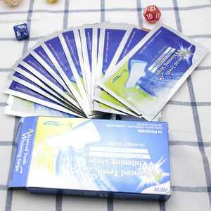 28 Pcs/14 Pairs of 3D Teeth Whitening Strips White Tooth Dental kit and Oral Hygiene